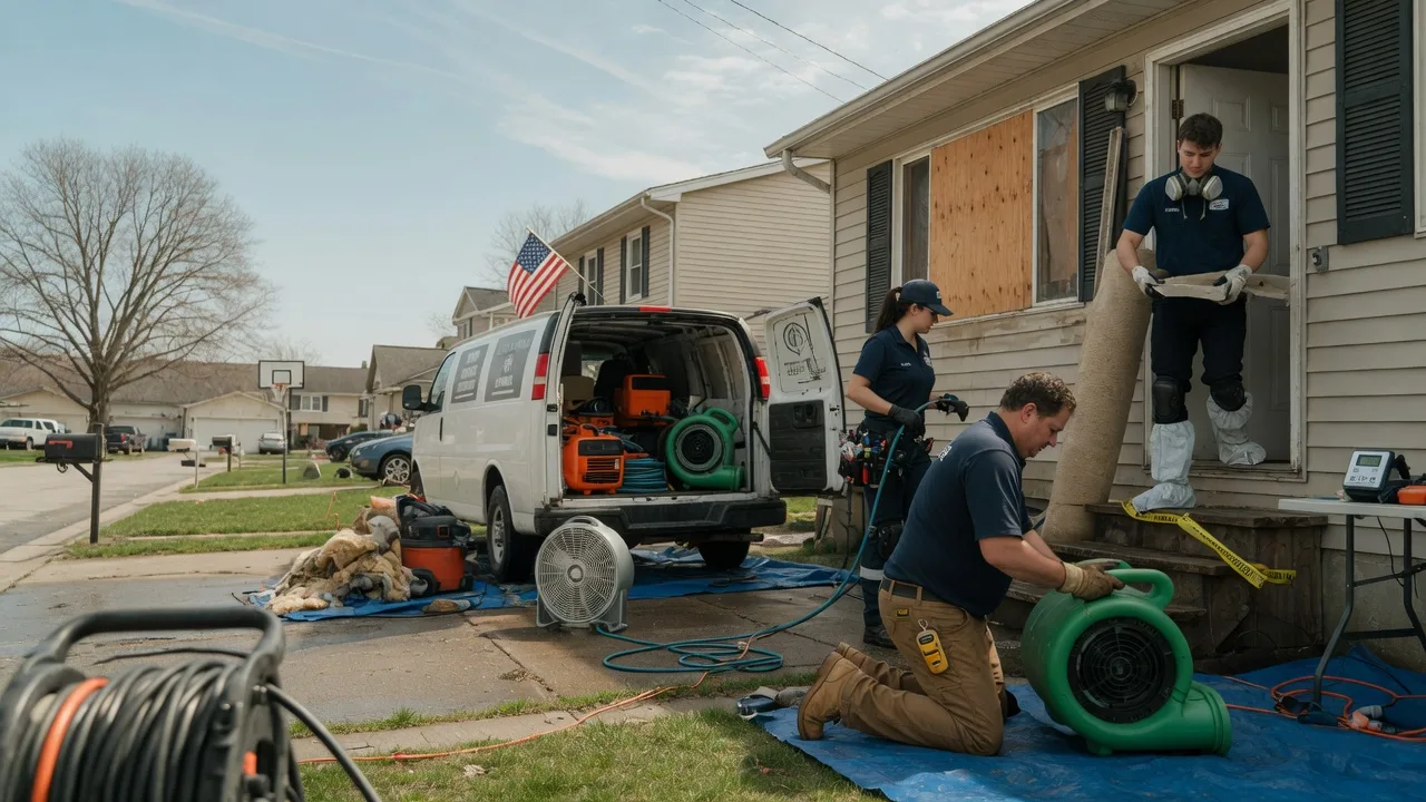 Water Damage Restoration in Elk Point, SD near me